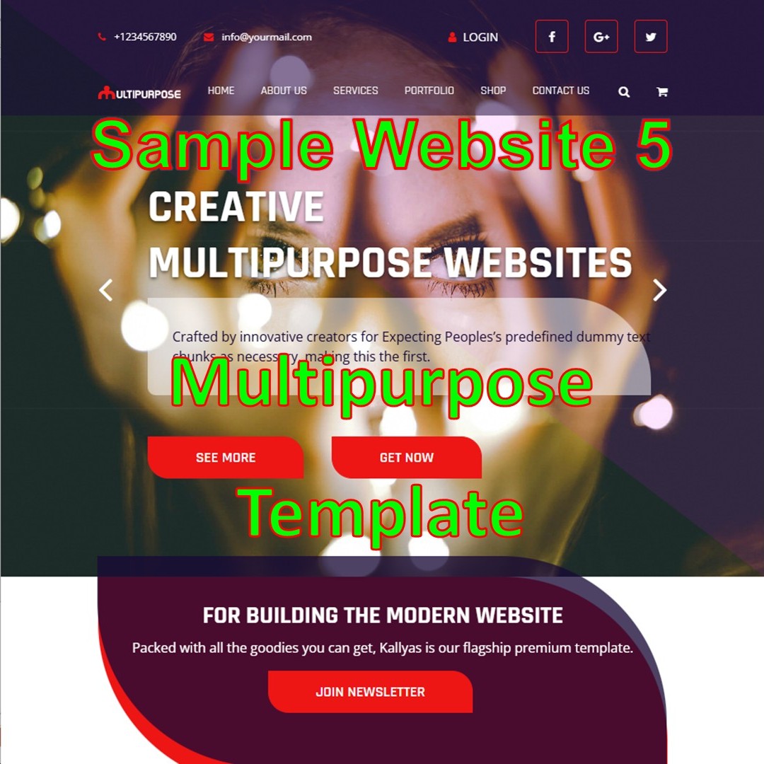 Multi-purpose Template